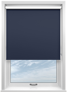 Verona (Blackout), Navy - Roller Blind
